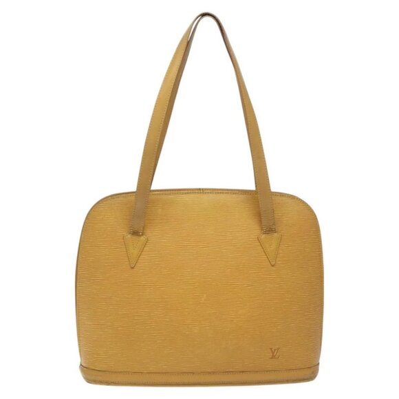 LOUIS VUITTON Epi Lussac Shoulder Bag Yellow - Picture 4 of 16